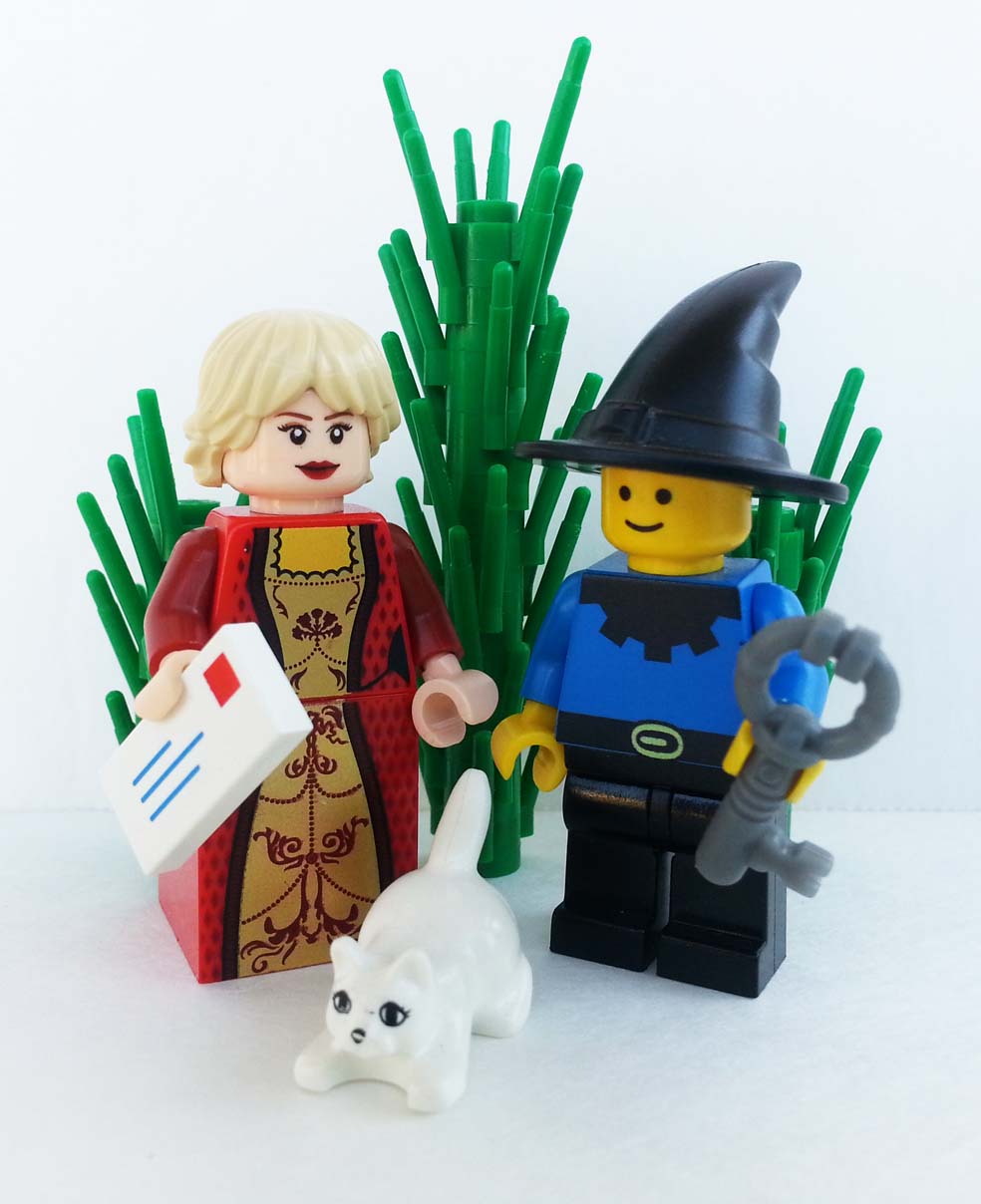 LEGO of Daniel and his mother.